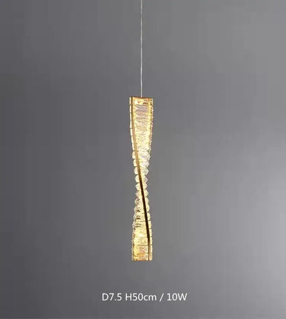 Luxury gold dimmable crystal wall sconce living room light fixture