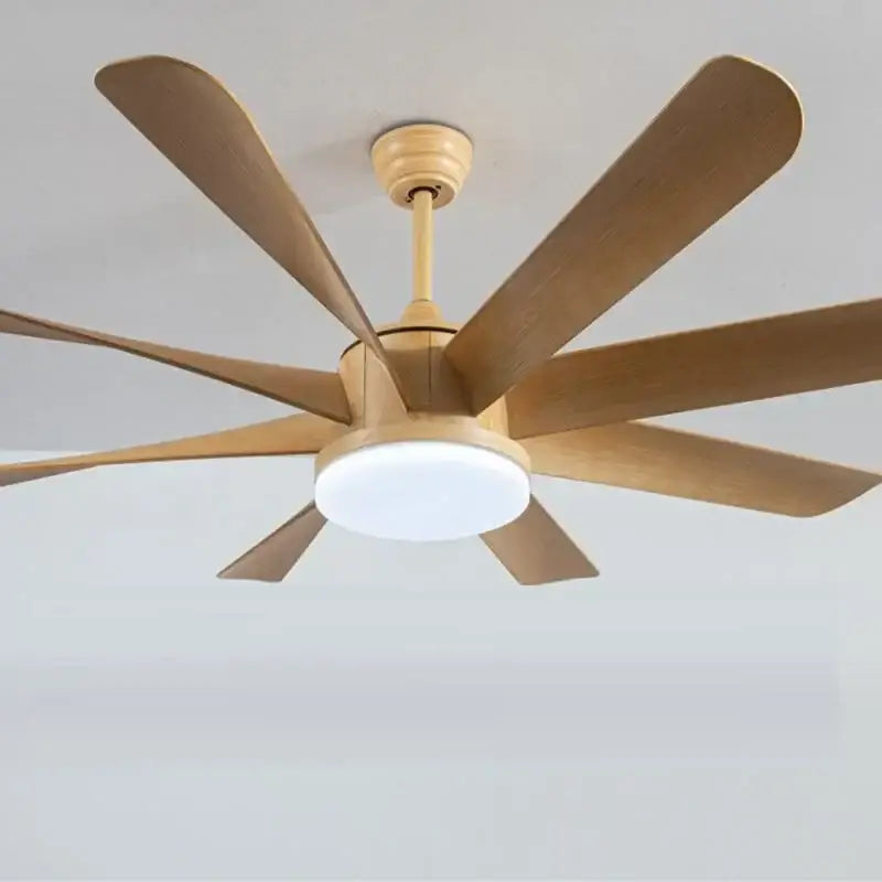 Luxury industrial black ceiling fan with light for hotel lobby