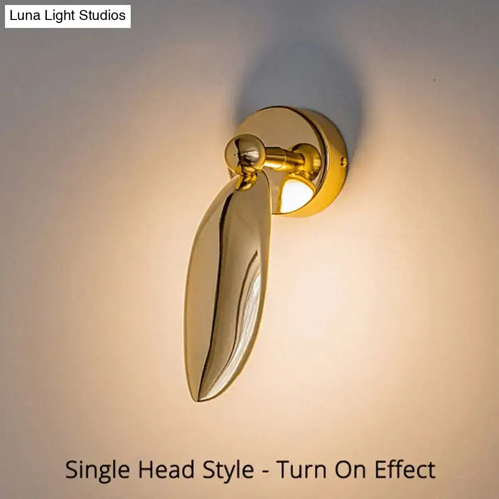 Luxury minimalist creative seagull wall lamp for bedroom living room