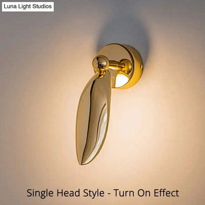 Luxury minimalist creative seagull wall lamp for bedroom living room
