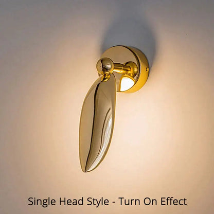 Luxury minimalist creative seagull wall lamp for bedroom living room