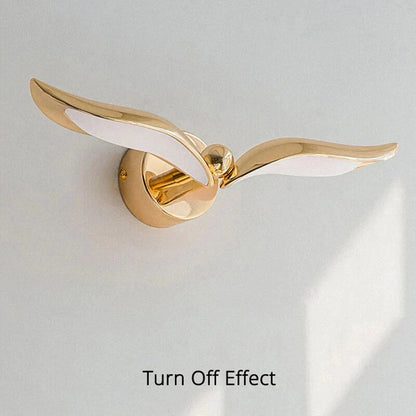 DecorBites™ Luxury minimalist creative seagull wall lamp for Bedroom Living room background wall Light