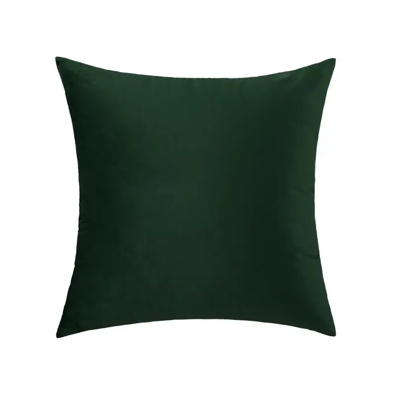 Luxury olive green velvet pillow case living room decor