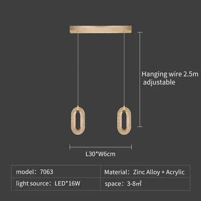 Luxury oval gold crystal rings chandelier staircase light