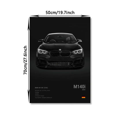 DecorBites™ Luxury Sports Car Canvas Wall Art