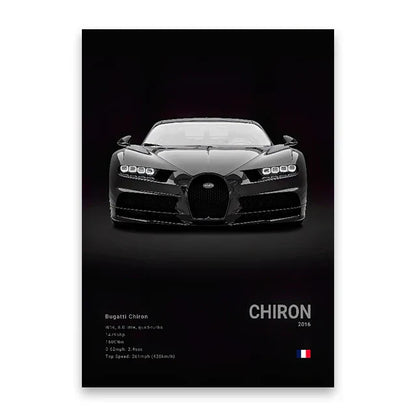DecorBites™ Luxury Sports Car Canvas Wall Art