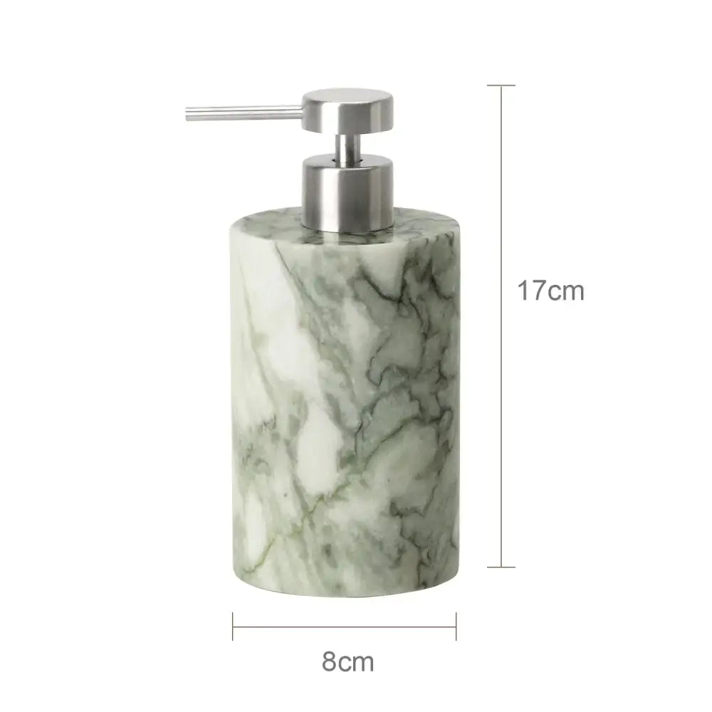 Luxury white and gold marble bathroom set emerald marble accents