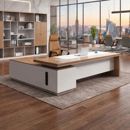 Lynx · Modern L-Shaped Executive Desk