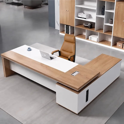 Lynx · Modern L-Shaped Executive Desk