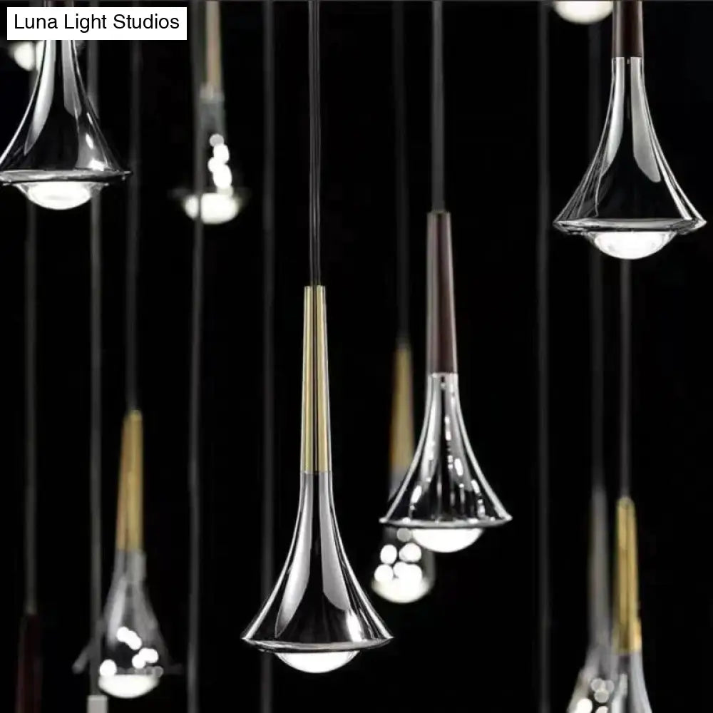 DecorBites™ Lyra -  LED Water Drop Chandelier