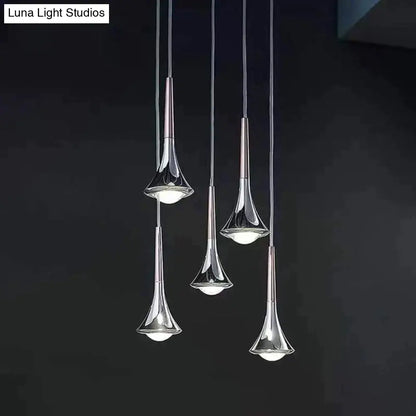 DecorBites™ Lyra -  LED Water Drop Chandelier