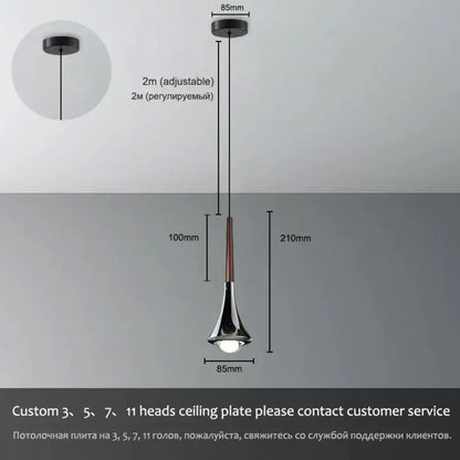 DecorBites™ Lyra -  LED Water Drop Chandelier