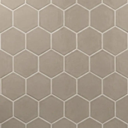 Acorn Glossy Hexagon 5 Ceramic Tiles 5