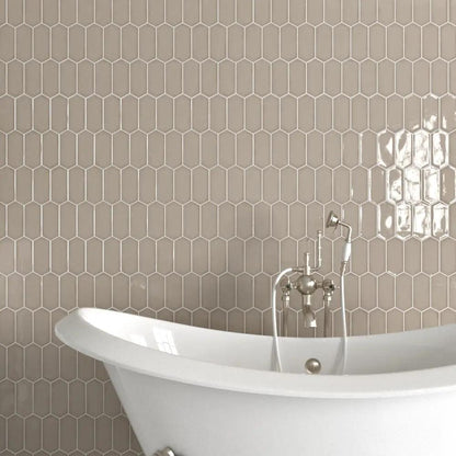 Acorn Glossy Picket Ceramic Tiles 3x6