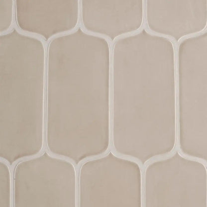 Acorn Glossy Tear Field Ceramic Tiles 3 5/8x8