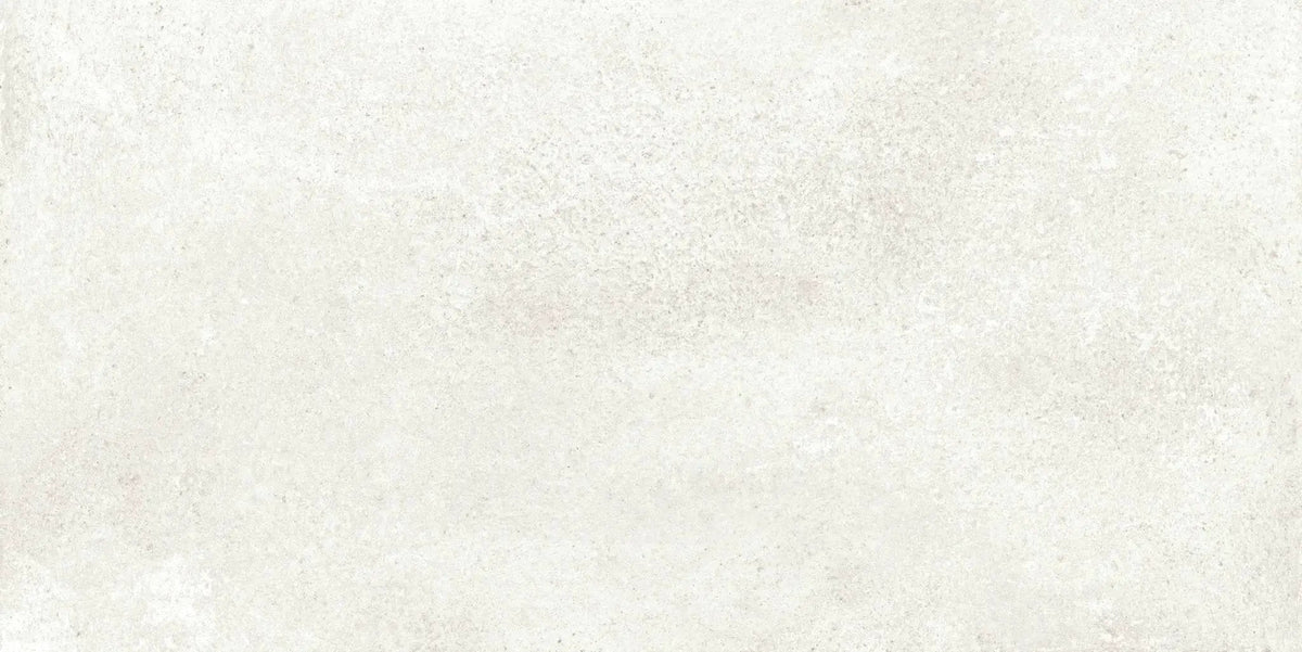 Made.in Freedom White Concrete Look Porcelain Tiles 12x24
