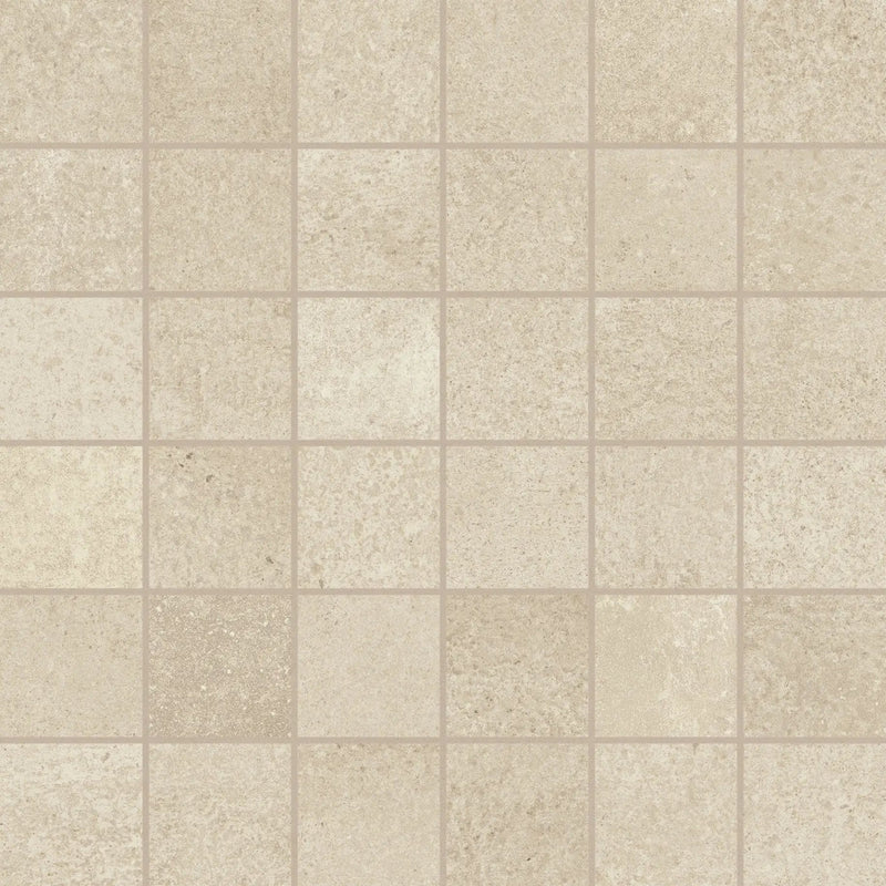 Made.in Heritage Beige Bullnose Concrete Look Porcelain Moldings 3x24