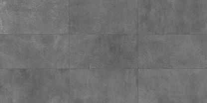 Made.in Liberty Black Concrete Look Porcelain Tiles 24x24