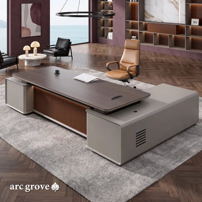 Magill · Modern L-Shaped Executive Desk