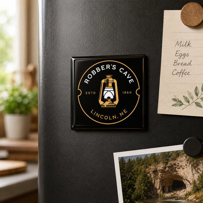 Robber's Cave Magnet | 2 x 2 | Multiple Designs | Robber's Cave