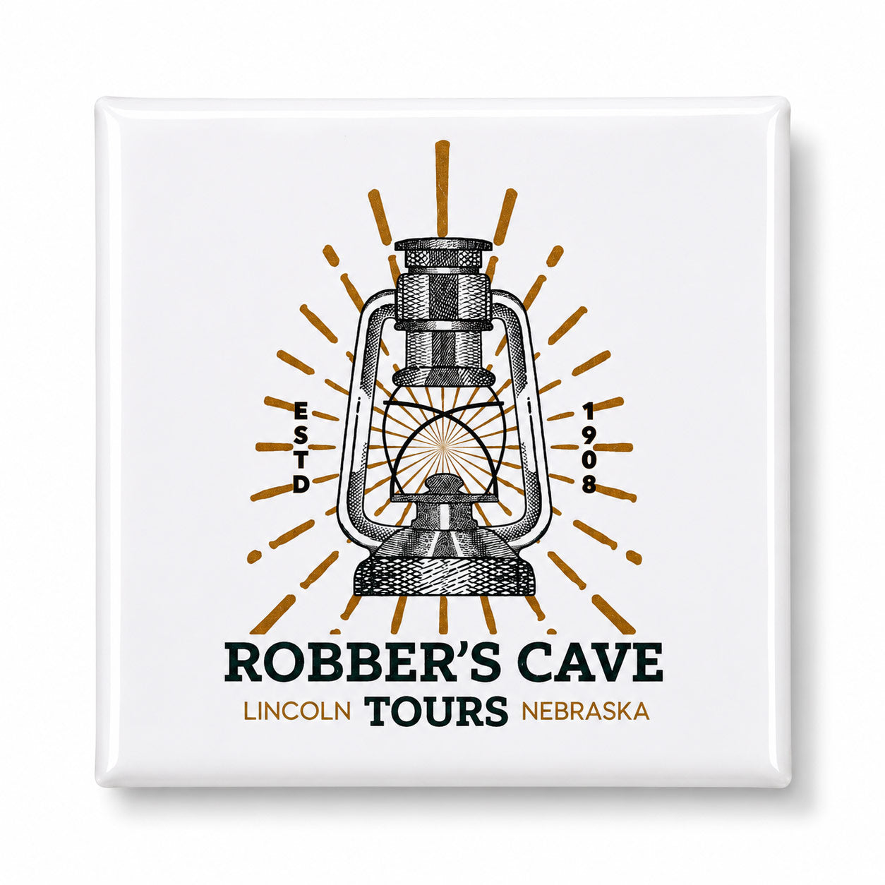 Robber's Cave Magnet | 2 x 2 | Multiple Designs | Robber's Cave