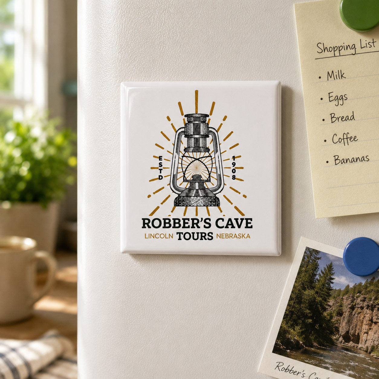 Robber's Cave Magnet | 2 x 2 | Multiple Designs | Robber's Cave