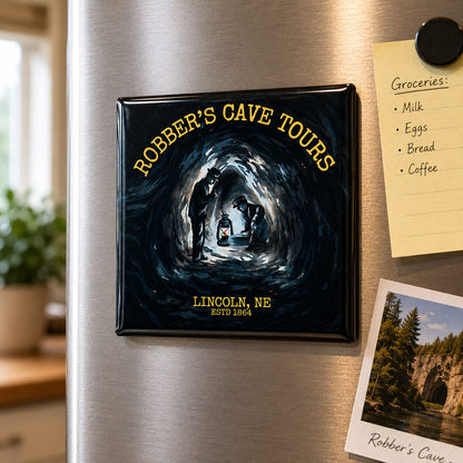 Robber's Cave Magnet | 2 x 2 | Multiple Designs | Robber's Cave