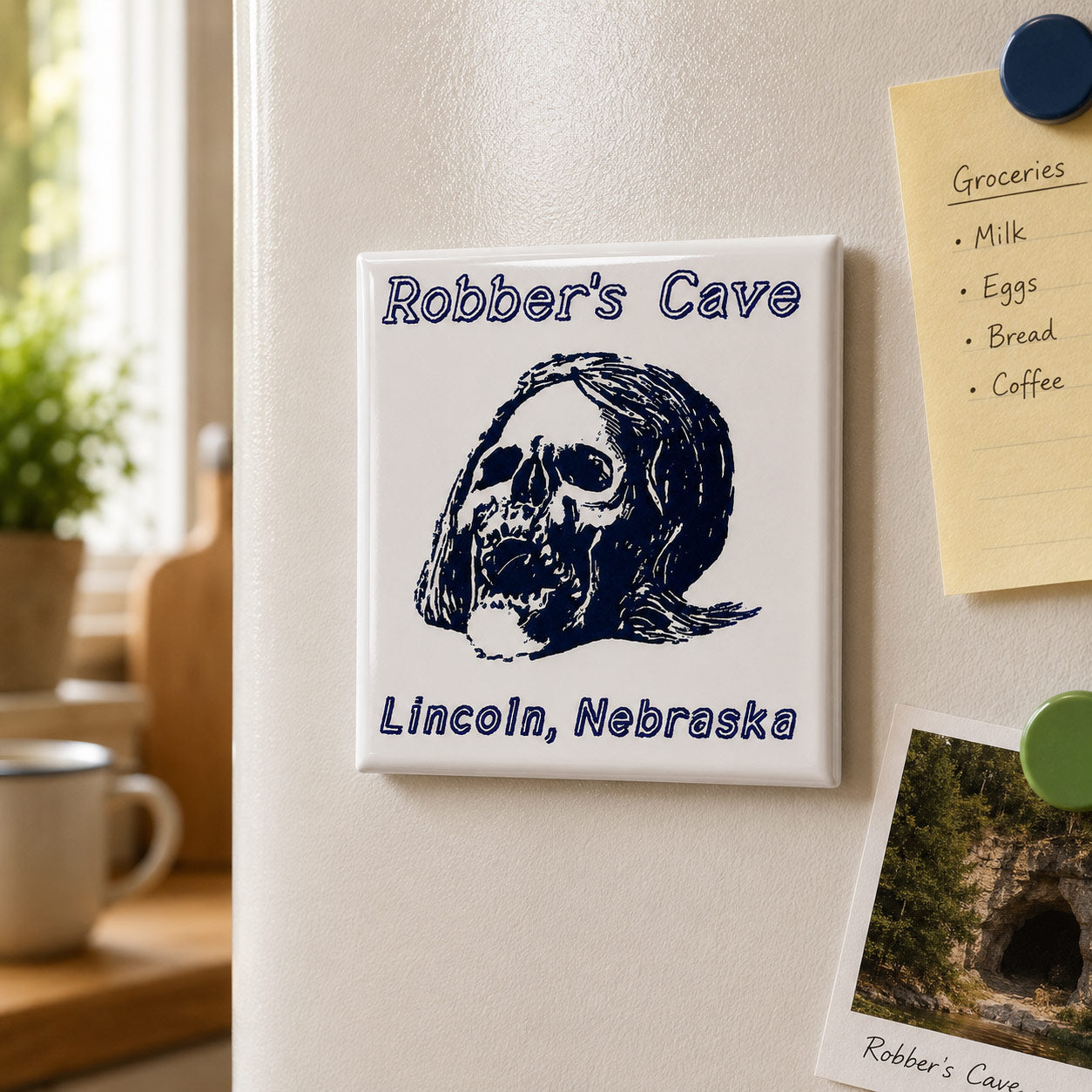 Robber's Cave Magnet | 2 x 2 | Multiple Designs | Robber's Cave