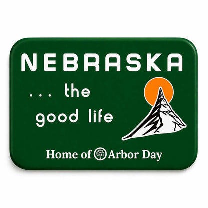 Nebraska the Good Life Magnet | State Capitol | 4" x 2" | Nebraska State Historical Society