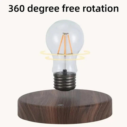 DecorBites™ Magnetic Levitation Lamp Creativity Floating Glass LED Bulb Home Office Desk Decoration Birthday Gift Table Novelty Night Light