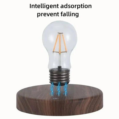 DecorBites™ Magnetic Levitation Lamp Creativity Floating Glass LED Bulb Home Office Desk Decoration Birthday Gift Table Novelty Night Light