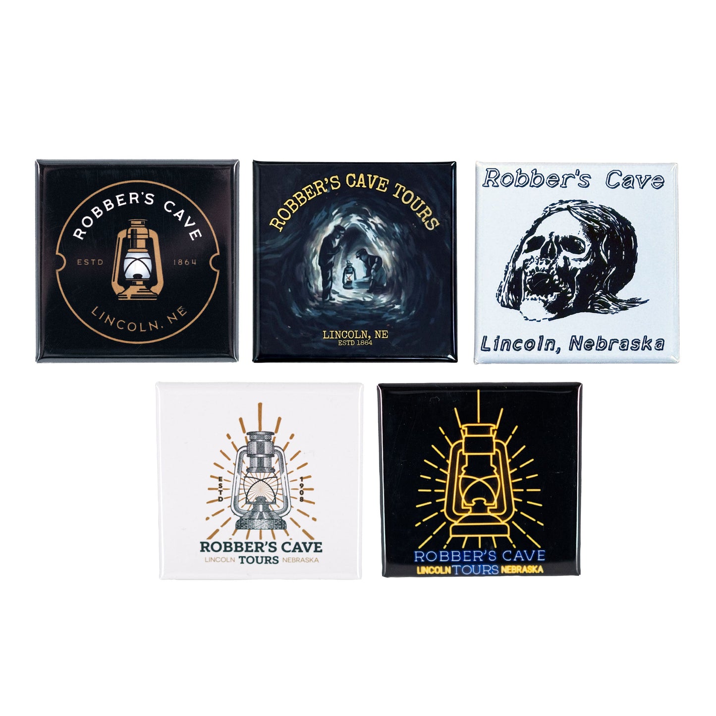 Robber's Cave Magnet | 2 x 2 | Multiple Designs | Robber's Cave