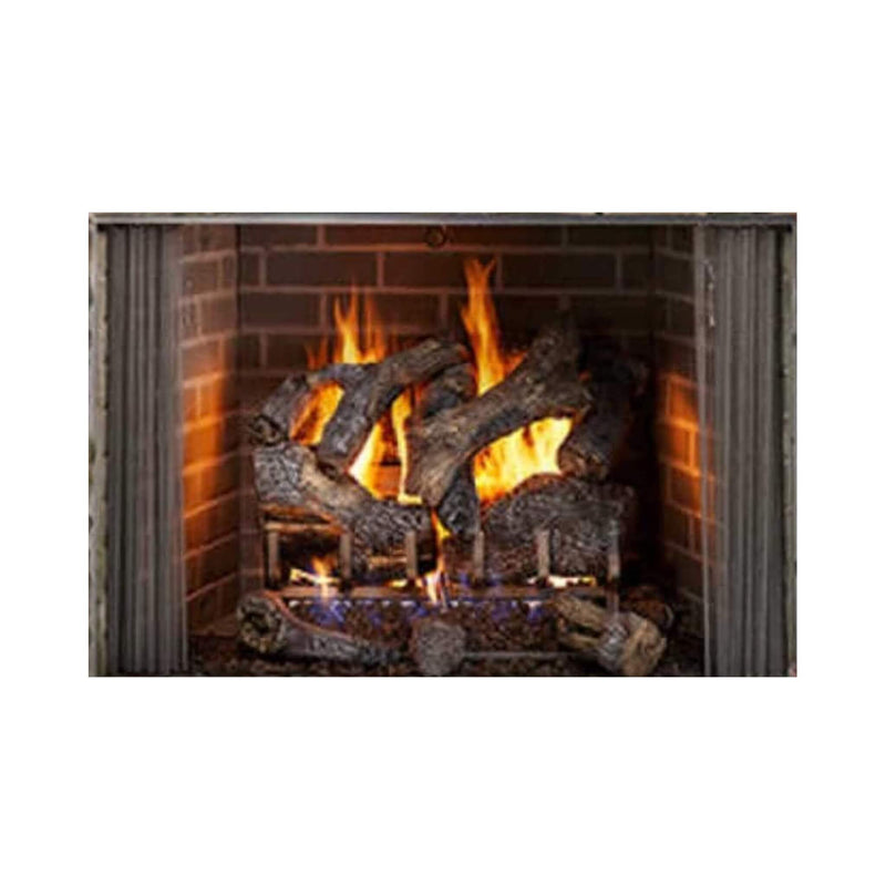 Majestic Cottagewood 42-Inch Gray Refractory Outdoor Wood-Burning Fireplace [ODCTGWD-42/H] (SAK13958)