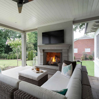 Majestic Courtyard 55K BTU 36" Traditional Outdoor Gas Fireplace (No Refractory) [ODCOUG-36NR] (SAK74218)