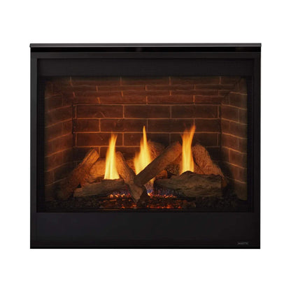 Majestic Quartz 36-Inch Platinum Direct Vent Fireplace [QUARTZPLA36IN/IL] (SAK03613)