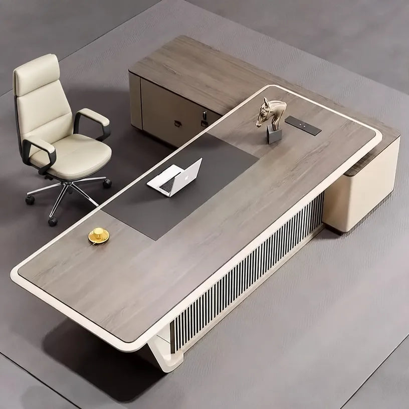 Mantell · Modern L-Shaped Executive Desk