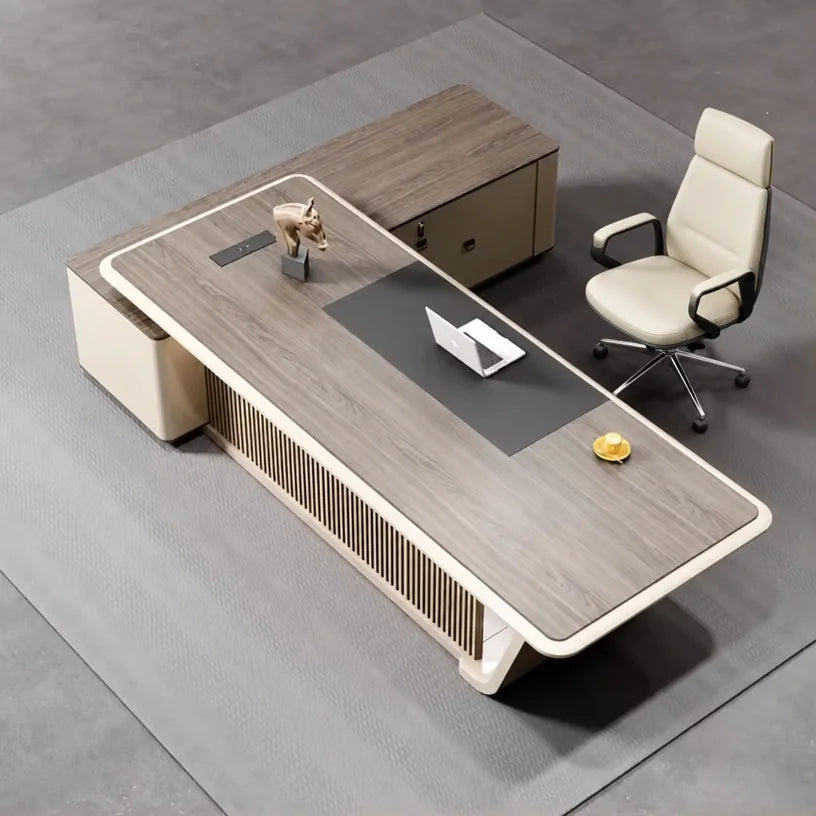 Mantell · Modern L-Shaped Executive Desk
