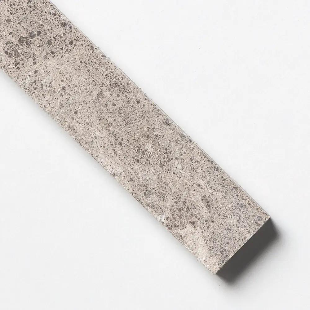 Iron Burgundy Fine Textured Plank Marble Tiles 1 9/16x18