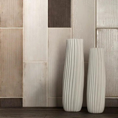 Marrone Glossy Ceramic Wall Decos 4x12