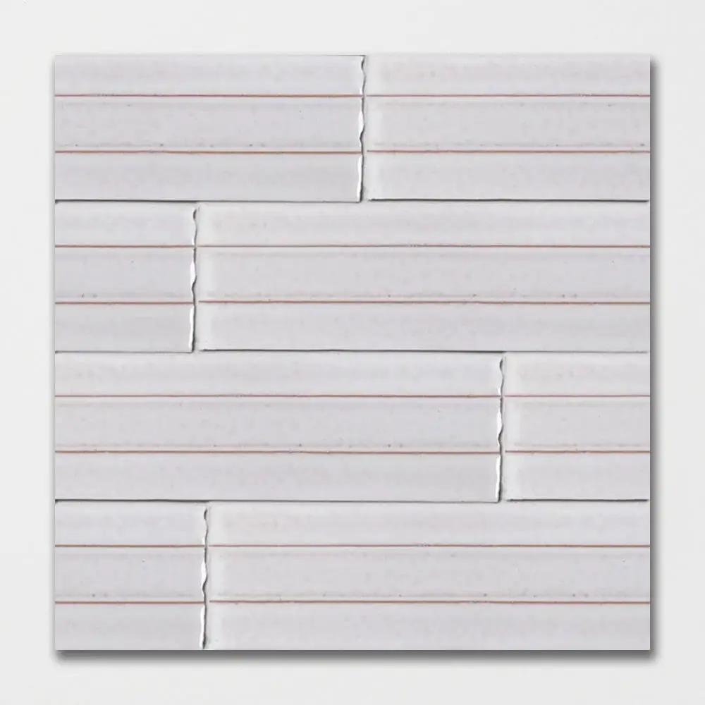 Mashiro Strided Ceramic Accent Tiles 2 1/4x7 3/8