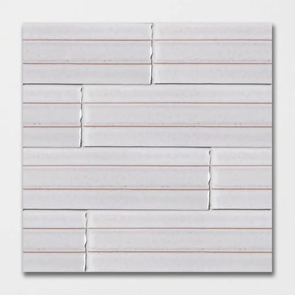 Mashiro Strided Ceramic Accent Tiles 2 1/4x7 3/8