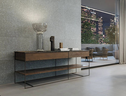Elite Fashion Grey Anti-Slip Terrazzo Look Porcelain Tiles 12x24