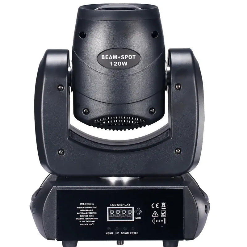 Matte black 120w moving head light stage spotlight for living room