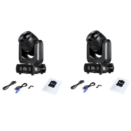 Matte black 150w mini led moving head stage light for party room