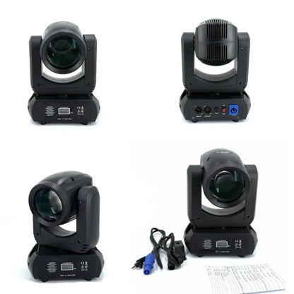 Matte black 150w mini led moving head stage light for party room