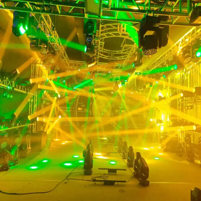 Matte black 150w mini led moving head stage light for party room