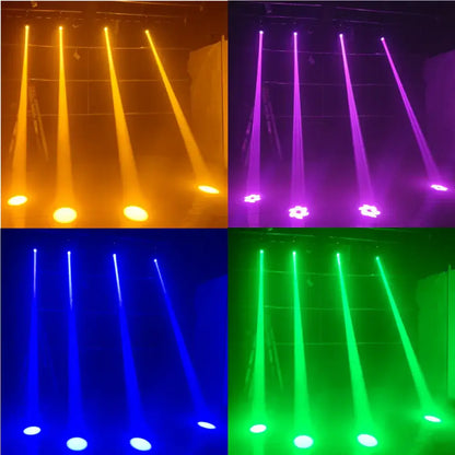 Matte black 150w mini led moving head stage light for party room