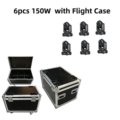 Matte black 150w mini led moving head stage light for party room