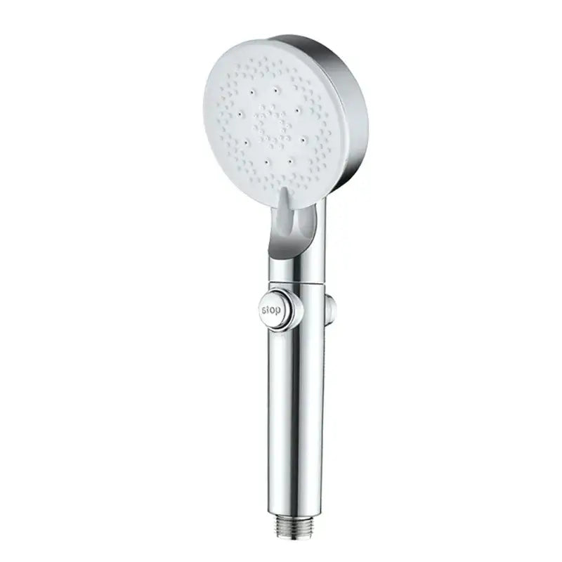 Matte black 5 mode high pressure shower head bathroom adjustable