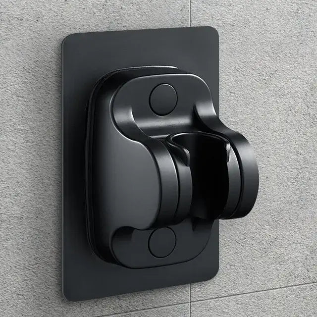 Matte black 5 mode high pressure shower head bathroom adjustable